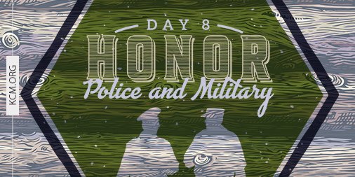CopelandNetwork's tweet photo. On day 8 of our 10-day #HonorChallenge, we are honoring police & military. The majority do their best, literally putting their lives on the line, to protect and serve us every day. How will you honor them today? : https://t.co/noeZo55Vqi https://t.co/nG4z2Cfvi6