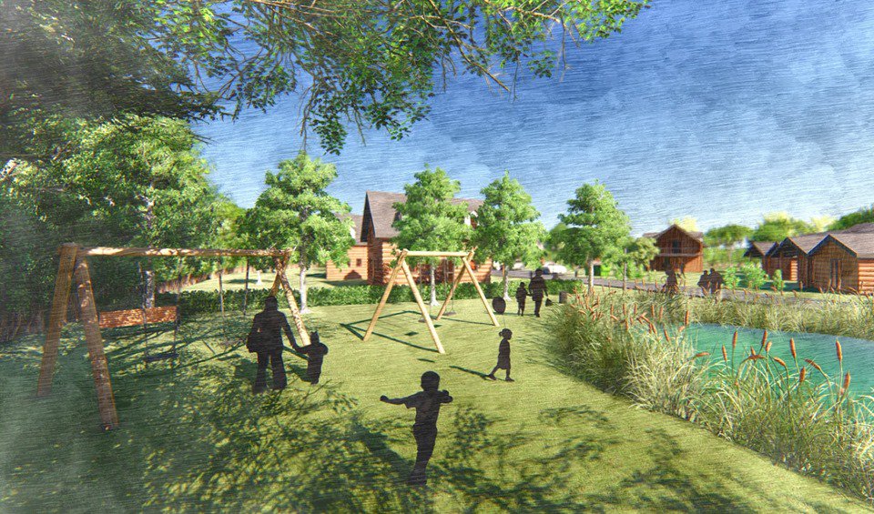 JPHArchitects's tweet photo. An Outline Planning Application has been made for the concept / principal of a lodge park in Northop Country Park. This was a great scheme to work on and we hope that this development obtains approval so we can begin work on the more detailed Reserved Matters Planning process. https://t.co/XubHFaRfbG