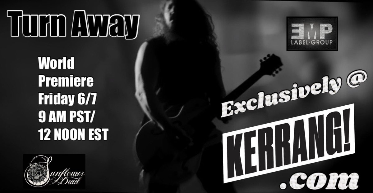 SUNFLOWERDEAD's tweet photo. ‘Turn Away’
Exclusive World Premiere
This Friday 6/7
9 AM PST/12 NOON EST
https://t.co/uzAsHxtUVE
#sunflowerdead #turnaway #coma #emplabelgroup #kerrang #suicideisnotanoption #rock #metal #heavyrock #sfd #skullflower #evilseeds #davidellefson #lordzaneproductions #davefortman https://t.co/vAB44t42dt