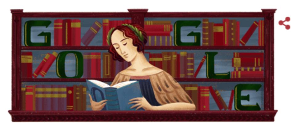 MCS_Sissa's tweet photo. Se oggi avete googolato qualcosa, vi sarete accorti che c'è un #doodle particolare. 

È dedicato a Elena Cornaro Piscopia, considerata la prima donna ad avere ottenuto un dottorato. Era il 1678 e si trovava a @UniPadova  

Qui articolo di @IlBoLive  👉https://t.co/XcFKNgiYYi https://t.co/S1ecjJ2k0R
