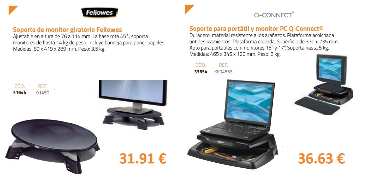 SOPORTE FELLOWES PARA MONITOR GIRATORIO (91450)