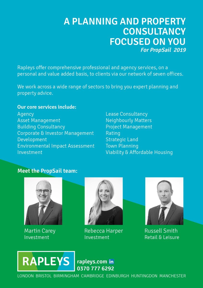 The countdown is on! We are ready for you <a href="/propsail_team/">PropSail</a>. Hope to catch up with you all there &amp; good luck! #PropSail2019 #TeamRapleys