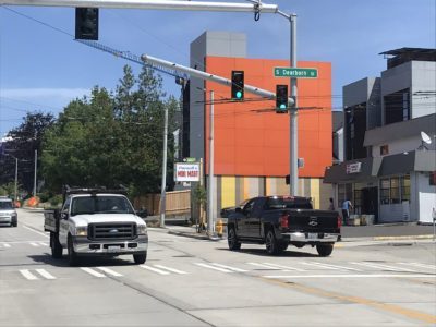 jseattle's tweet photo. 23rd Ave Vision Zero work not complete but street getting back to *new* normal in the Central District https://t.co/1OEvUdrsiX https://t.co/5Yv2yTmMD3