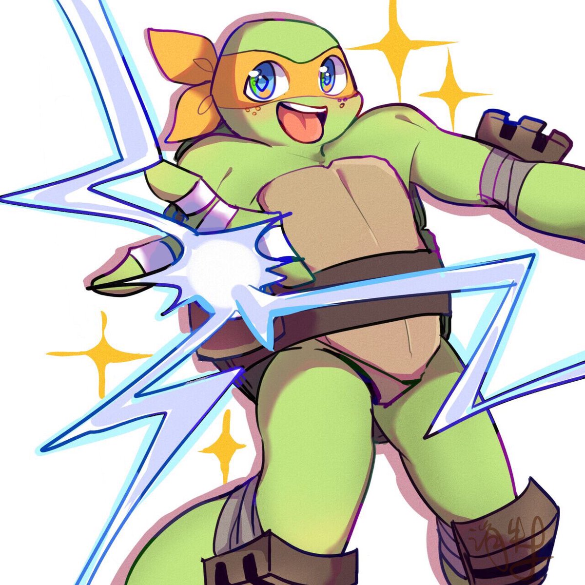 babe19843's tweet image. #TMNT #TMNT2012  #Michlangelo
 Authorization granted by 消失