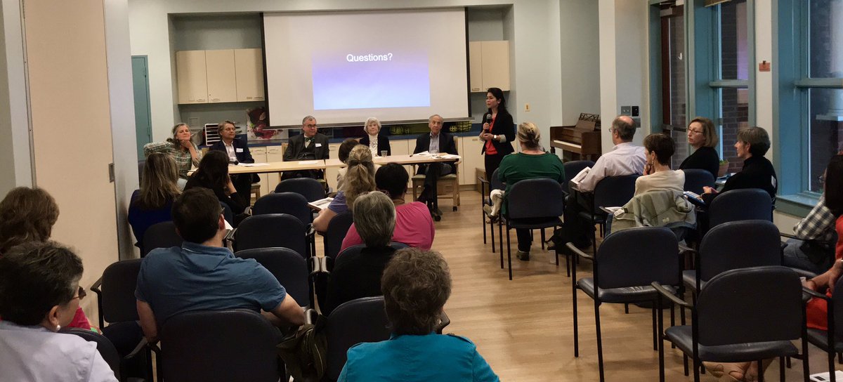 Aging2DC's tweet photo. Thanks to our panelists & speakers! Such an informative evening with valuable insights!Really broaden our perspective on estate planning, elder care, #conversationproject . Thx @IonaSenior @mariella_zuniga @McMegM Sig Cohen, Carolyn Parr, Dixcy Bosley, Brad Johnson, Dave Glaser https://t.co/TlhHeSsQk6