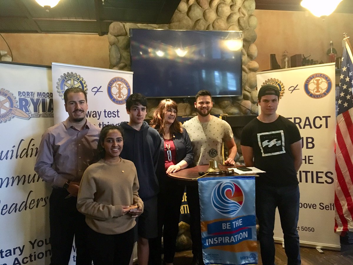 Great to hear from @District5050 #Rotaract19 #interact #RYLA    So much #rotaryenergy moving forward.  #tricities