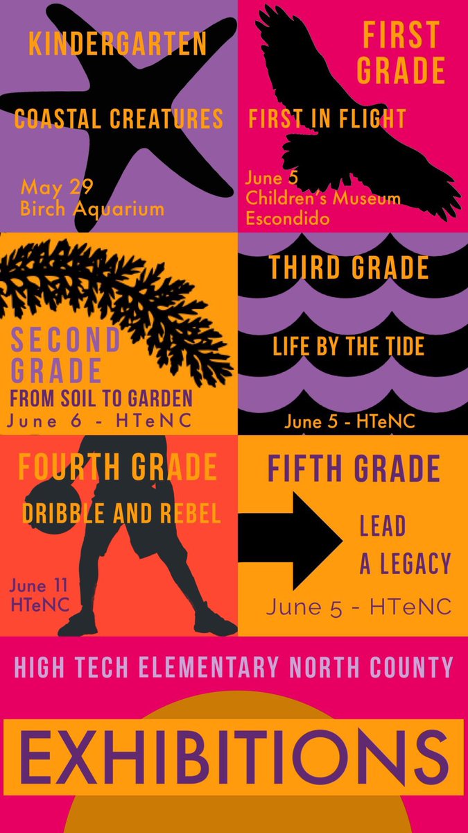 Morning of exhibition last minute prep! See you at 1pm <a href="/HTeNorthCounty/">High Tech Elem NC</a> !