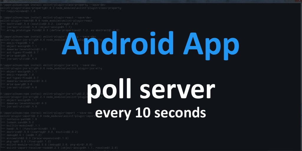 Android APP development: poll server every 10 seconds 
studiofreya.com/2019/04/18/and…

#app #mobile #appdevelopment #Android #androiddev #servers #coding #Java #GROOVY