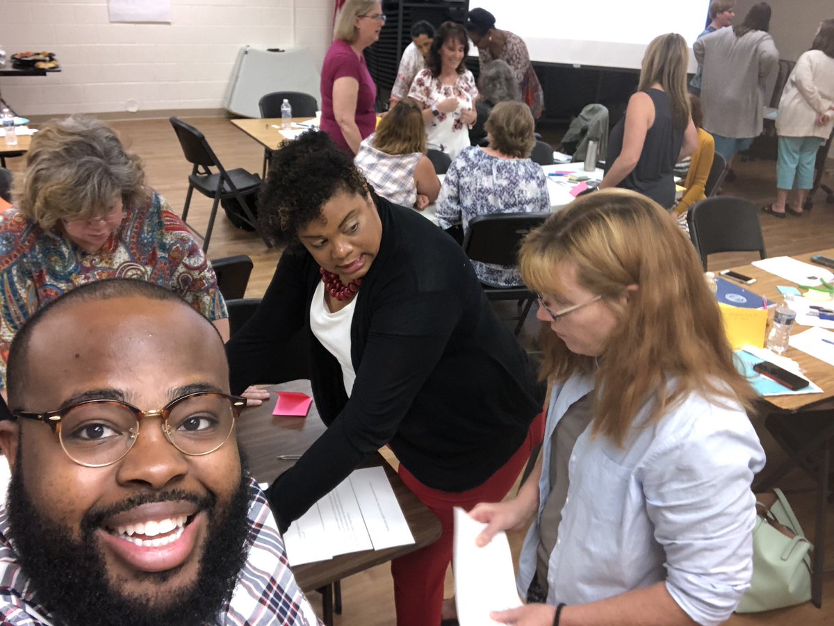 smile__beloved's tweet photo. This cohort of educators at the #WIDA #ScaffoldingUp Conference has been informative. Melissa Paton, of Portland, Oregon, has been a thorough and dynamic facilitator! @RMSLions @bcpsva #BrunswickStrong https://t.co/tA9sJud6Ae