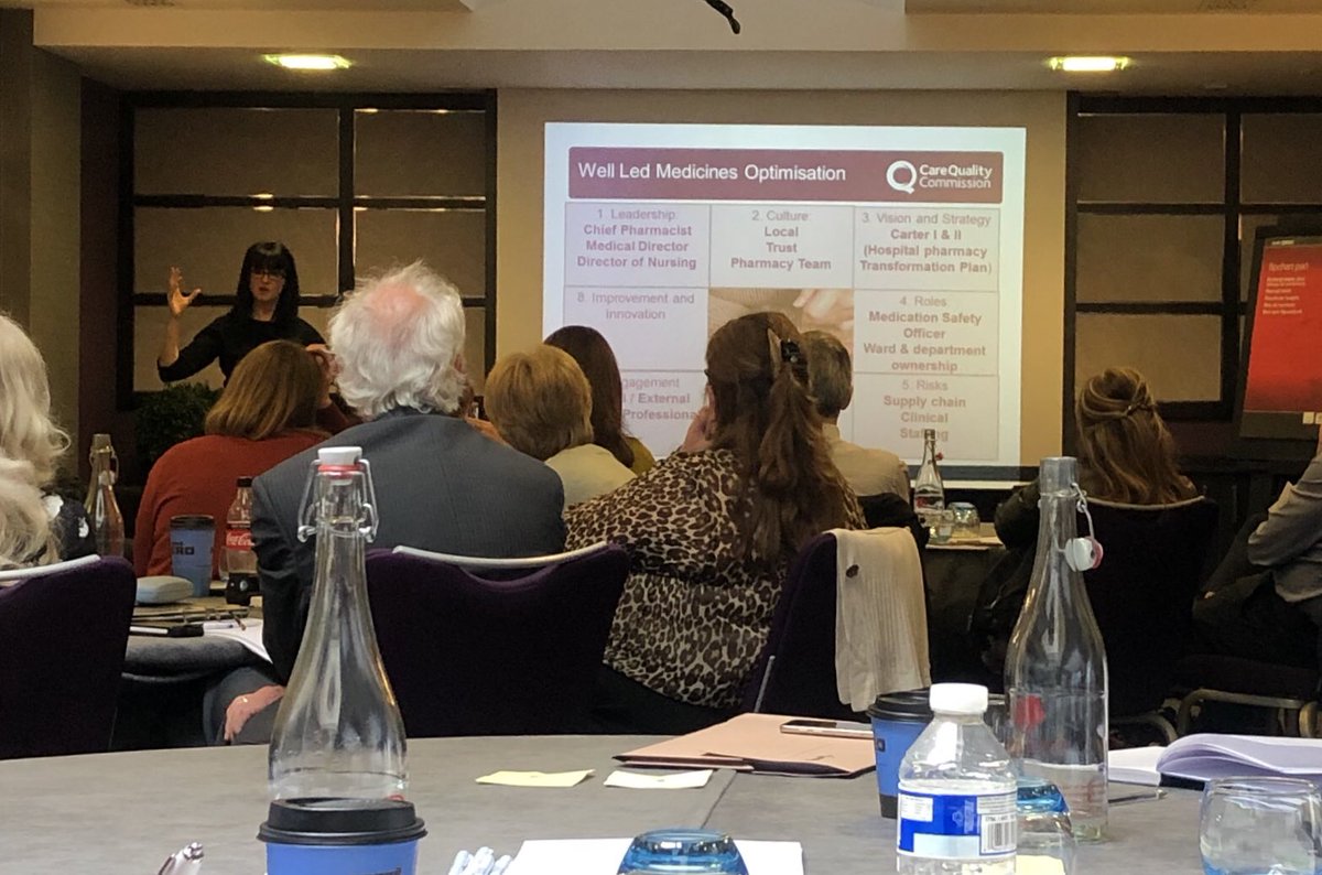Interesting #EL #auditor #update day @NHS_SPS. Expertise from  @NHSEngland @HSCBoard & @NHSNSS. @CareQualityComm  highlighting the value of #asepticservices in #medicinesoptimisation. (Also rather wonderful to hear about @NewcastleHosps  #OutstandingNewcastle in London Town!!!🥳)