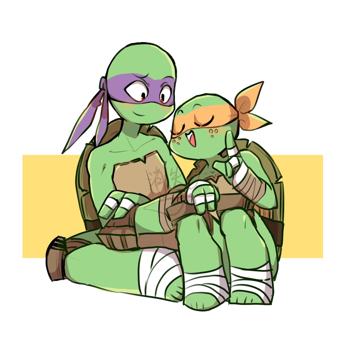 babe19843's tweet image. #Michlangelo #Donatello 2K12
 #DonMikey  
Authorization granted by 消失