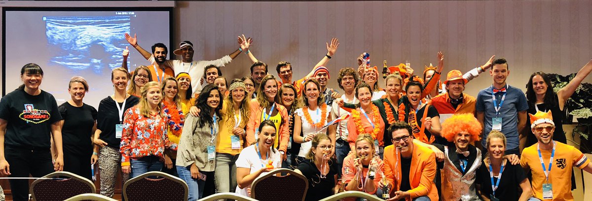 Fantastic Dutch Sonogame today at #DECM19 !!
Thanks to all the organizers and participants!!
🎶“We’ll keep on scanning...
till the end”🎶
#SONOGAMES #POCUS