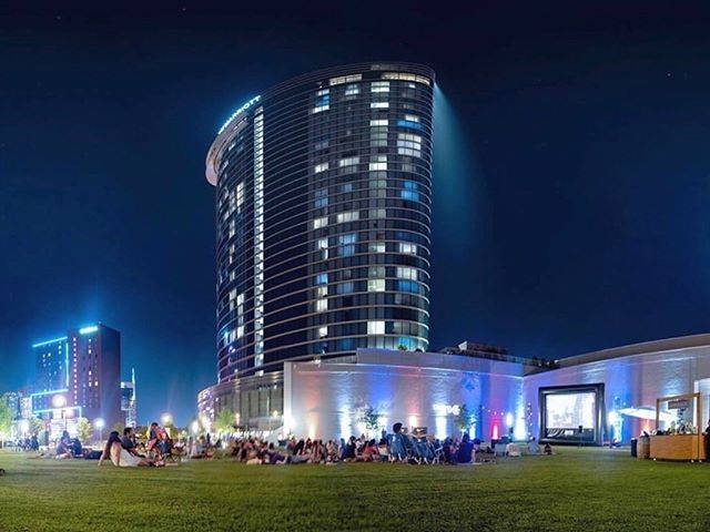 CITY_CLLC's tweet photo. Here’s a cool shot of how the Nashville Event Lawn turned out! CITY finished this project last year in downtown Nashville next to the @jwmarriottnash.
•
•
•
#cityconstruction #city #construction #nashville #tennessee #nashvilletn #nashvilleconstruction #event #lawn #engineer… https://t.co/H3BFk8gxfb