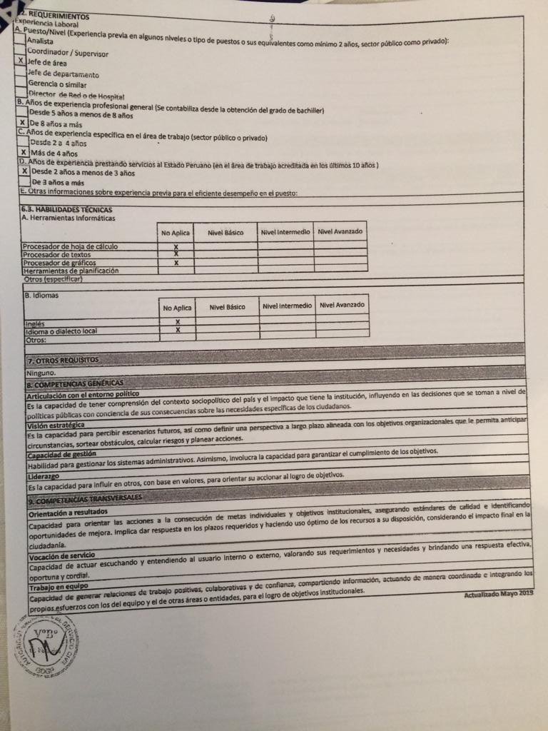 cepenfermeros's tweet photo. Se ha iniciado la XVI Convocatoria para la Incorporación de profesionales al Cuerpo de Gerentes Públicos, entre otros, para los siguientes puestos tipos:
Gerente Director Regional de Salud 5 - Gerente de Servicios de Salud 10. https://t.co/FyGumKWuLm