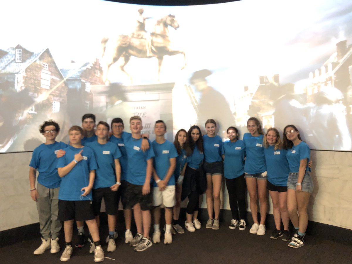 mrs_vanvleet_wb's tweet image. Seventh stop - Museum of American Revolution #philly #8thgradetrip @WestBrook_Param