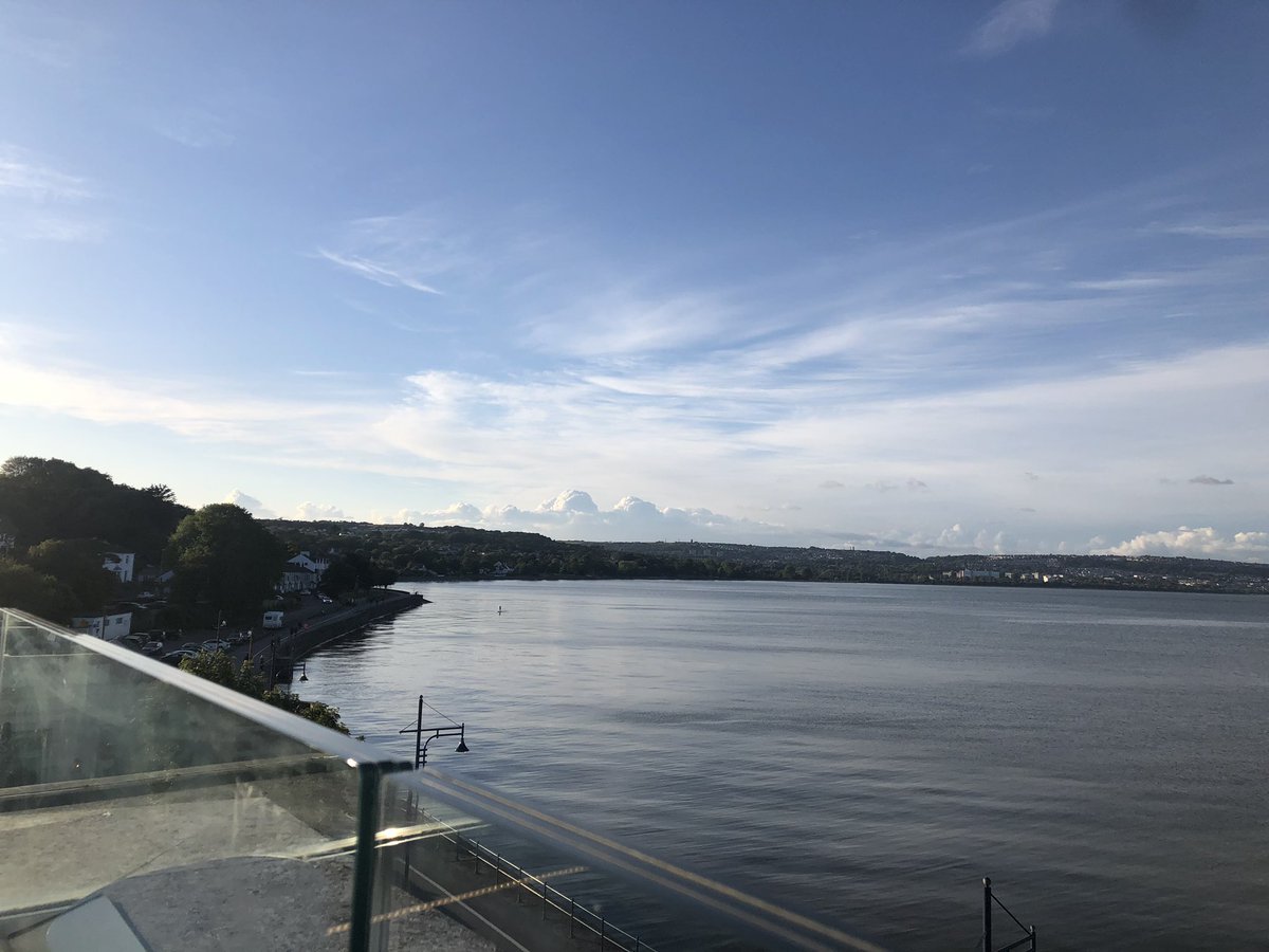 VisitDigital's tweet image. Team talk on the roof terrace @LaParrillaSA1 #mumbles with @quoteonsiteapp