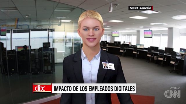 ExpansionMx's tweet image. VIDEO: Te presentamos a Amelia, la asistente digital que podría sustituir algunos empleos de asesores bit.ly/AmeliaIA