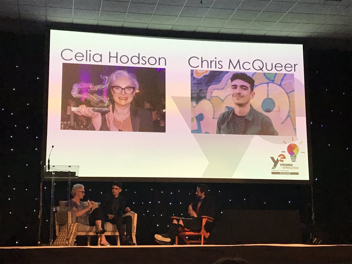 JIngram_IP's tweet photo. An excellent talk from Celia of @HeyGirlsUK and @ChrisMcQueer_ about entrepreneurial adventures and social enterprise exploits in #Scotland! #FoYE19 🏴󠁧󠁢󠁳󠁣󠁴󠁿 https://t.co/lD6xq6RUz5