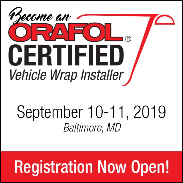 orafolwraps's tweet photo. Want to become an ORAFOL Certified Vehicle Wrap Installer? For more information click here https://t.co/iGgrgSoV3P
.
#orafol #orafolamericas #orafolforlife #vehiclewrap #certifiedinstaller #wrapitwithorafol #oracal #wrapinstaller https://t.co/mSQjLknZa1