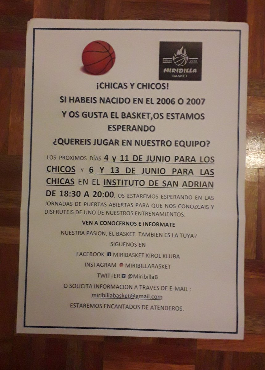 Miribilla Basket tweet media