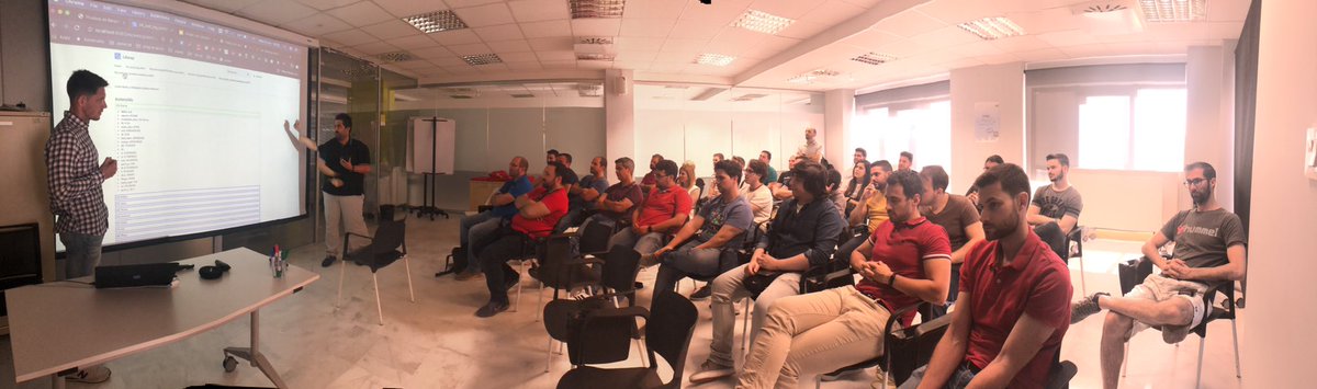 dgomezg's tweet photo. Amazing day with the vibrant Liferay community in Seville https://t.co/LjDJeSpOp3