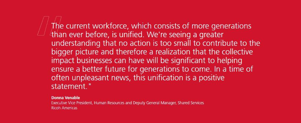 RicohTweets's tweet image. According to new research commissioned by Ricoh, 66% agree technology should play a central role in helping them work to the best of their abilities. Learn more about the findings of this #MultiGenerationalWorkforce  study. bit.ly/2LJGKrN #WorkSmarter #DigitalWorkplace
