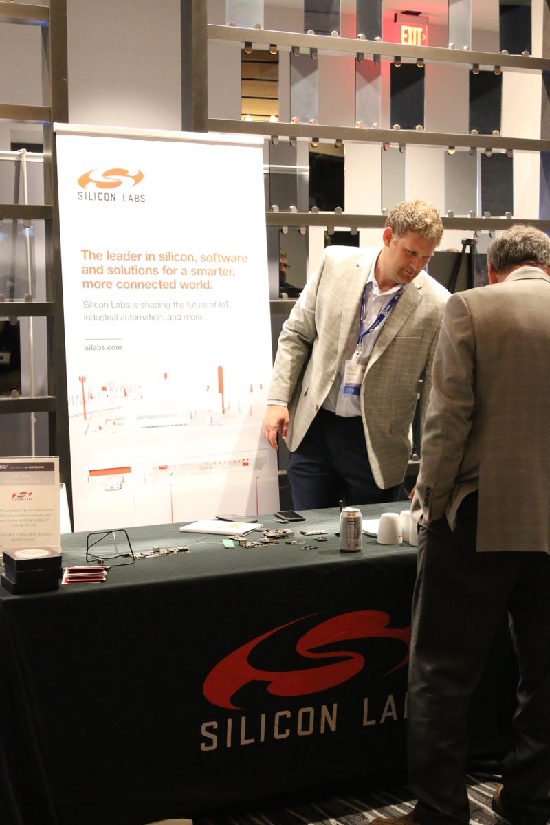 digidotcom's tweet image. #LPWAN connectivity for Low-Power #IoT devices is on display with the @siliconlabs Giant Gecko and Digi @XBeeWireless Cellular LTE-M. We’re honored to them as a Silver Sponsor at #DigiGlobalIoT: ow.ly/qCs750uu8Ek  #DigiPartners #ConnectWithConfidence
