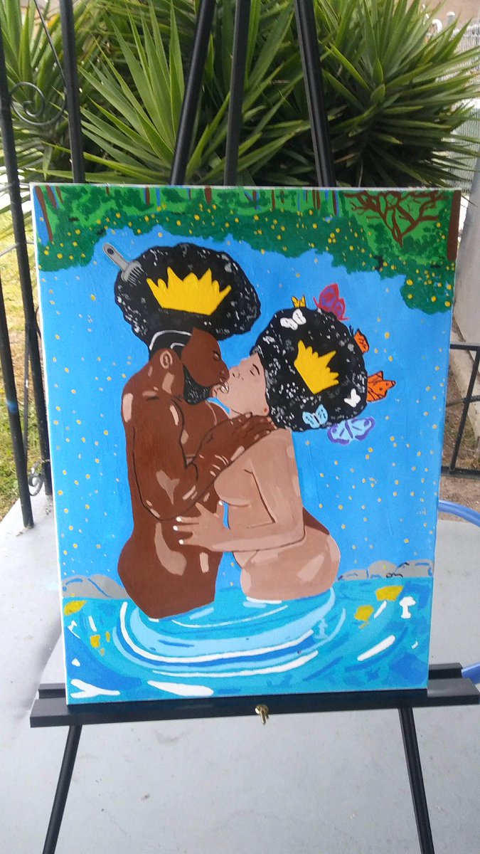 DanaDevaughn's tweet photo. @Eloseeoh A painter &amp; a sketch artist...Let's create🎨✏ IG: ➡@DanaDevaughn https://t.co/Z1kcmZsXXP