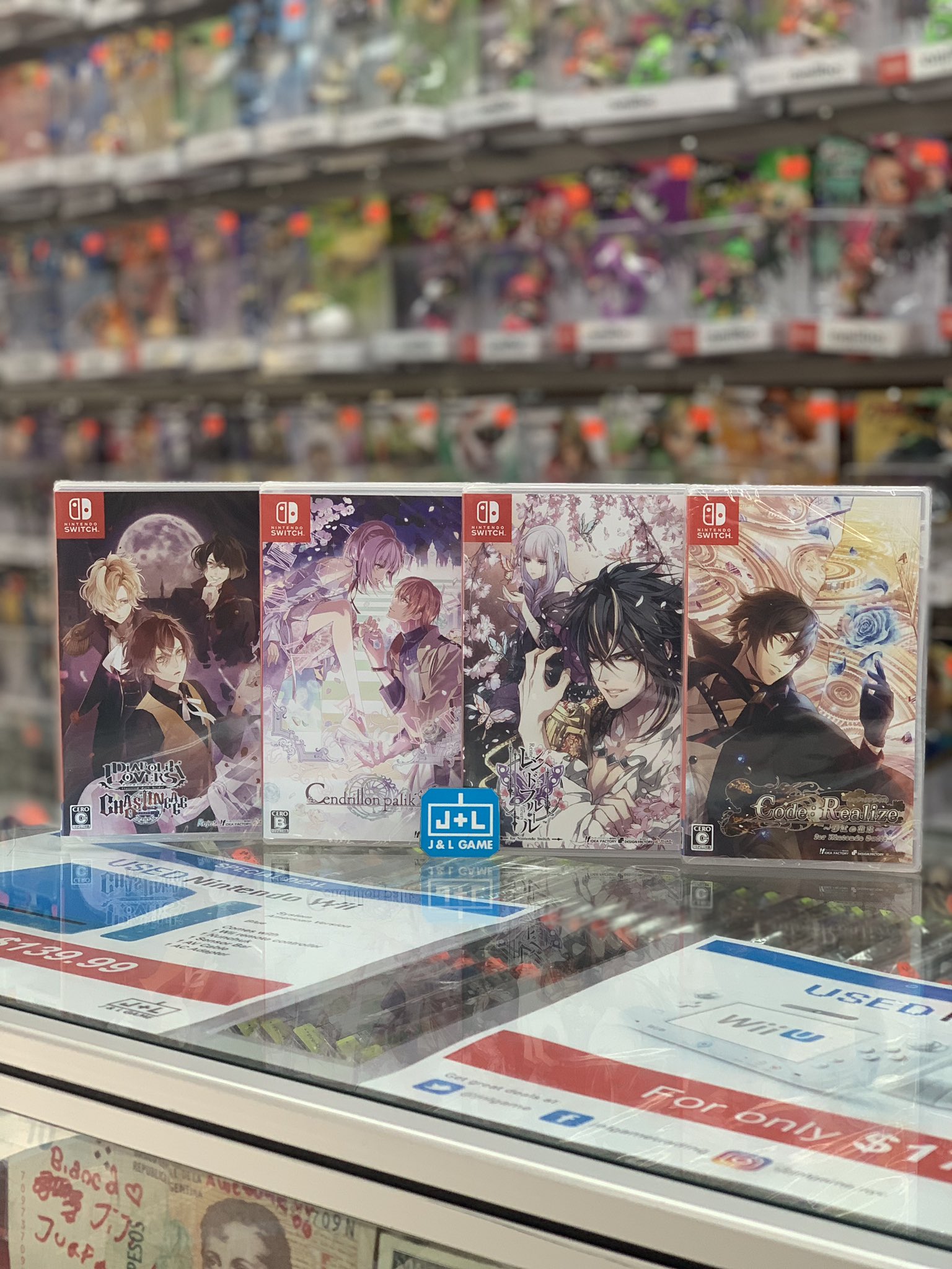 J L Game 11am To 8pm Daily 212 233 3399 More Nintendo Switch Japan Games In Stock Today Nintendo Switch Cendrillon Palika Nintendo Switch Diabolik Lovers Chaos Lineage Nintendo