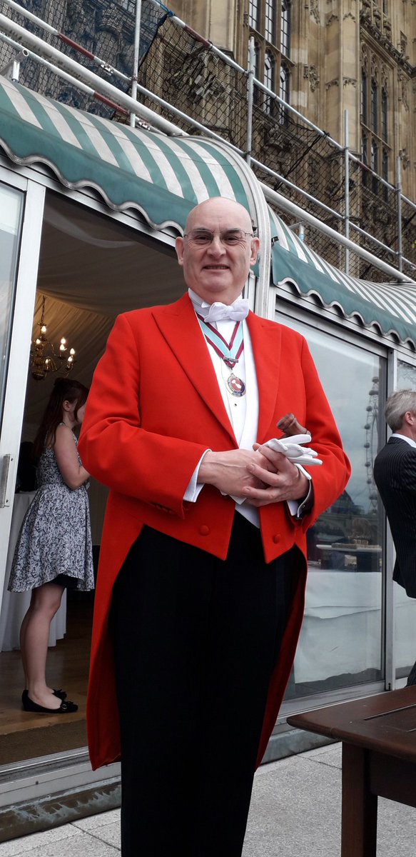 mytoastmaster's tweet photo. Always a great honour and privilege to be Toastmaster at an event in the Palace of Westminster. Today is a reception in the Terrace Pavillion of the House of Commons, overlooking the River Thames. This is for #TES for those shortlisted for their forthcoming Schools Awards. https://t.co/ja6mtpR7o7