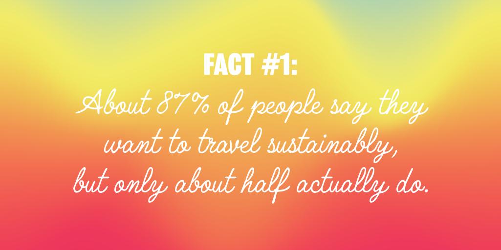 With today being #WorldEnvironmentDay, let’s try to change the stats below! Share one of our postcards with your friends and text GREEN to 38383 to receive our #GreenYourGetaway Sustainable Travel Guide: bit.ly/2QB2vc5 

sponsored by @DiscoverCotton