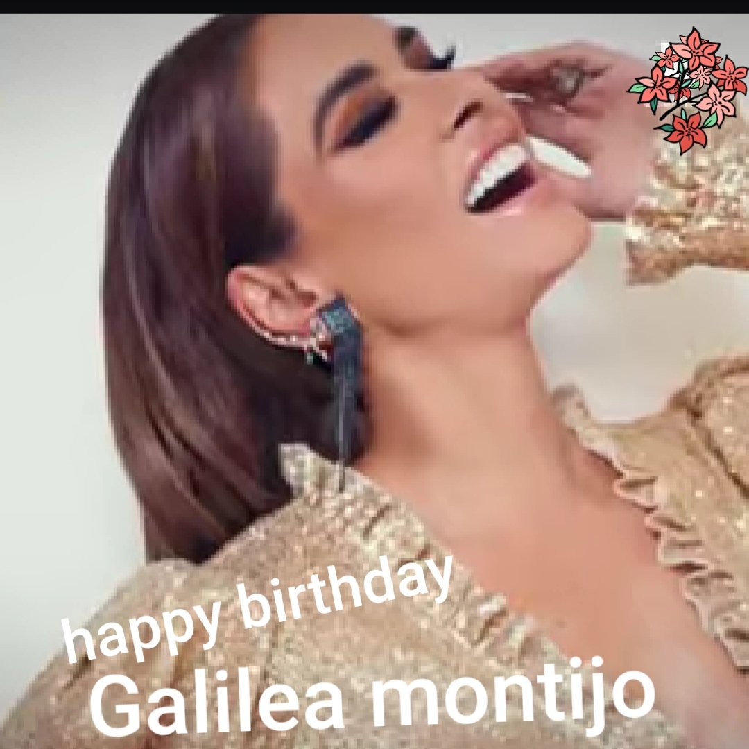 Happy birthday Galilea montijo 