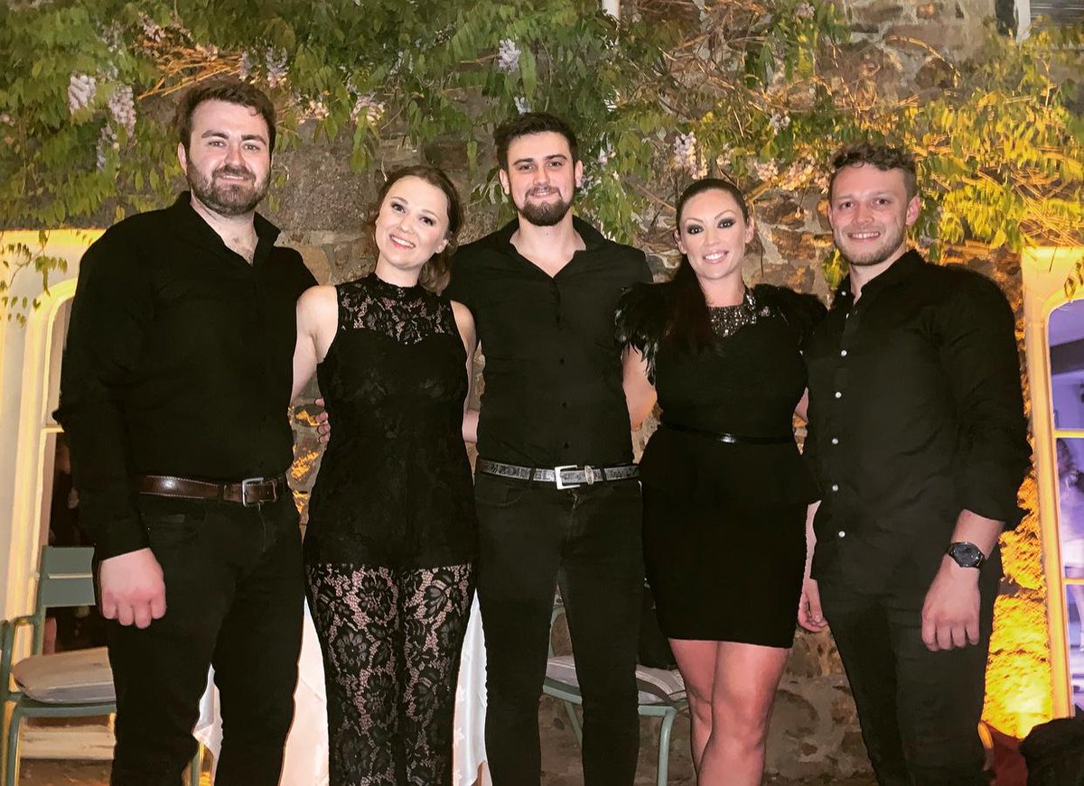 Vice in full-swing! 
Our fabulous party band recently played at a gorgeous Guernsey Hotel. This must-see venue is perfect for brides and grooms wanting a destination wedding space! @BellaLuceHotel #weddingvenueinspo