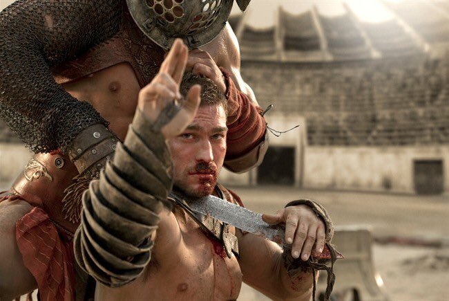 Рука гладиатора. Spartacus Энди Уитфилд.