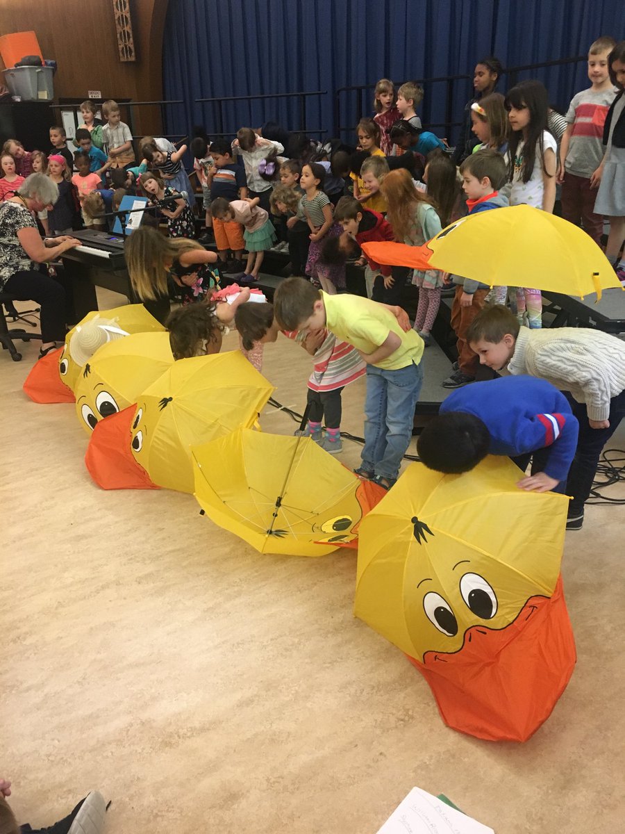 pollack_B's tweet photo. A rousing rendition of 5 Little Duckies highlighted our Third Grade and Kindergarten concert yesterday. Lots of smiles all around@IthacaNYSchools.              
⁦⁦@CHESBulldogs⁩ https://t.co/OjNwt5nzkM