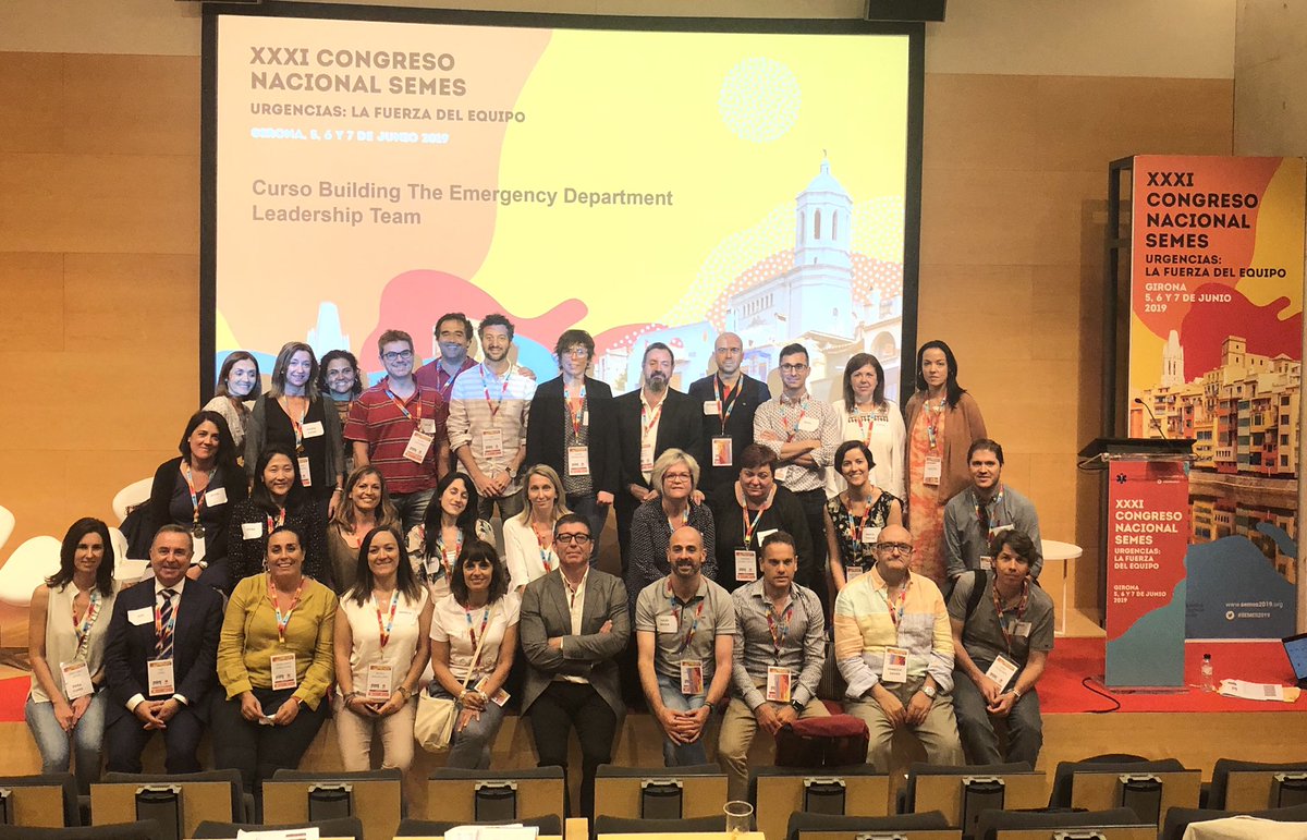 Amazing opportunity to help teach “Building the ED Leadership Team” pre-conference course at #SEMES2019 in Girona, Spain with <a href="/luis_lobon/">Luis Lobón MD MS</a>, representing <a href="/EMRES_MGHBWH/">HAEMR</a> &amp; <a href="/BrighamWomens/">Brigham and Women's Hospital</a> while learning a ton from EM leaders in Spain! Thx for staying engaged during our 9-hour course!