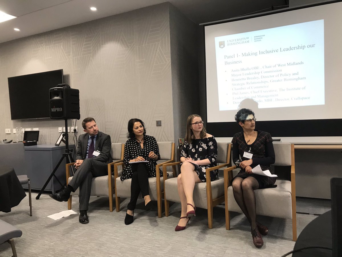 WE_LEAD_UoY's tweet photo. Excellent insights from our second panel on the importance of social inclusion, turning ideas into action and changing the way that we think @AnitaBhalla @PhilJms @HenriettaLB @tweetcraftspace https://t.co/w8RseMUSY7