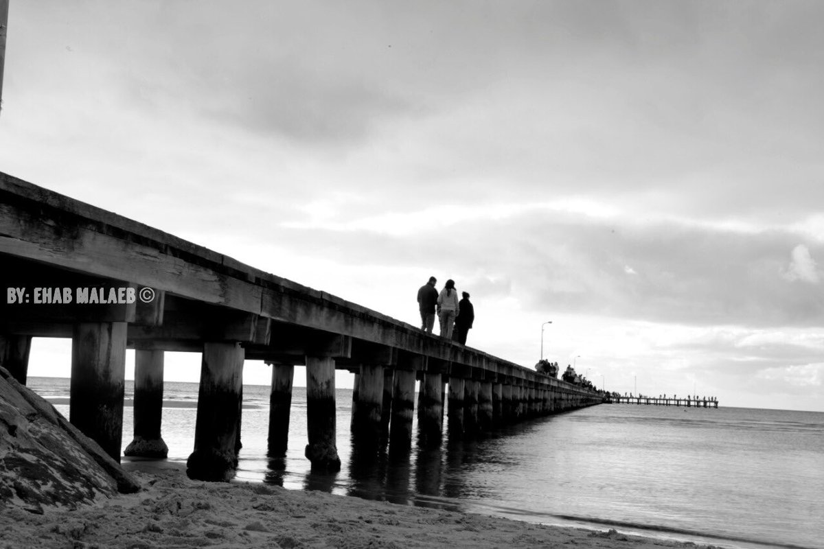 MalaebEhab's tweet photo. #Bridge #sea #old_Bridge #sand #blackandwhite #water #summer #sky #ehabmalaebphotography https://t.co/tiBi4DvwPB