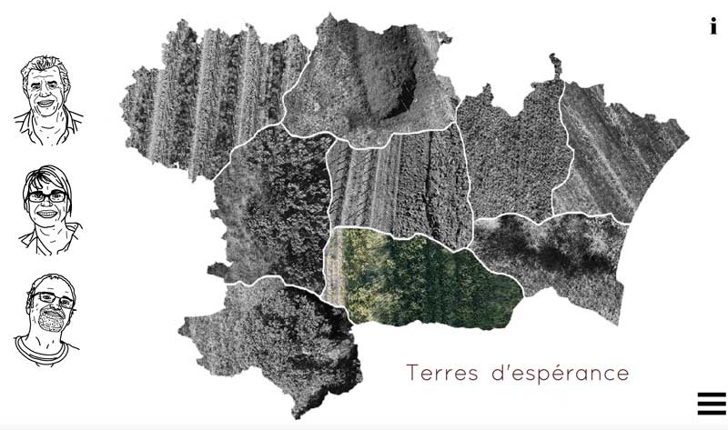 WDocumentaire's tweet image. Pour la journée mondiale de l&apos;environnement, mise en ligne du webdocumentaire Terres d&apos;espérance ! Fruit de plusieurs mois de travail, le projet est soutenu par le CNC et Hans Lucas. web-documentaire.org/actualites-web… #webdocumentaire #nature #sols #environnement