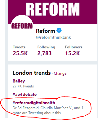 EleHrwch's tweet photo. Still tending #reformdigitalhealth 😎😎😎 #nailingit @ce_pickles @CarolinePerry1 @caoifewilkinson @poonam_mistry96 @adam_kennedy11 @William43272204 @claumartinezv @LukeHeselwood @jb_pritchard @Aidan_S_T  whoop whoop #teamworkmakesthedreamwork https://t.co/CXupjJlBEw