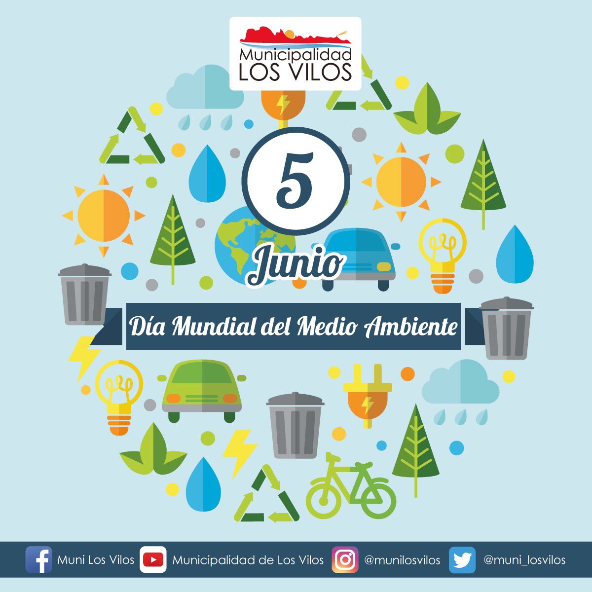#Efemérides | El Día Mundial del Medio Ambiente, se celebra cada #5Jun desde 1974 y fue establecido por la Asamblea General de Naciones Unidad (ONU).  #DiaMundialDelMedioAmbiente #Coquimbo  #CambioClimático