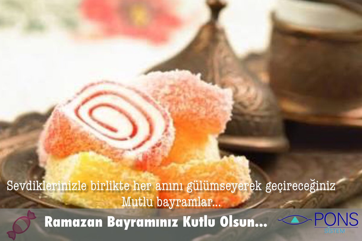 Sevdiklerinizle birlikte her anını gülümseyerek geçireceğiniz mutlu bayramlar, Ramazan bayramınız kutlu olsun... #ramazan #bayram #mutluluklar