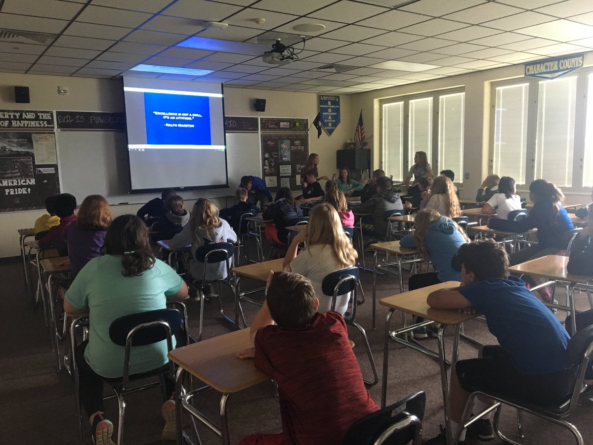 LawtonLMS's tweet photo. These 5th graders are ready for middle school! https://t.co/VBOrOZm7KS