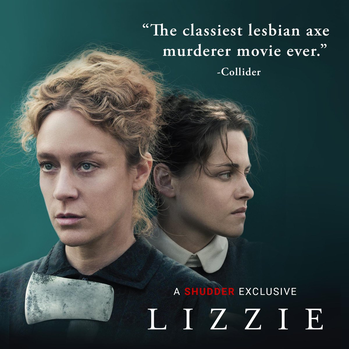 Honestly, the "classy lesbian axe murderer" genre is something we definitely need more of. #PrideMonth