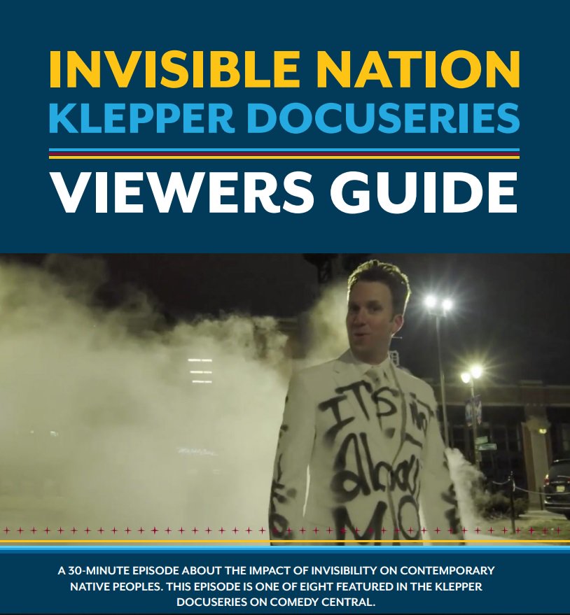 IllumiNative's tweet image. Want to learn more about the issues central to this episode, specifically invisibility, toxic stereotypes, privilege, and being a good ally?

Download our Viewers Guide to digest this episode and learn more. illuminatives.org/take-action/

#IllumiNative #BeAGoodAlly #NativeTruth
