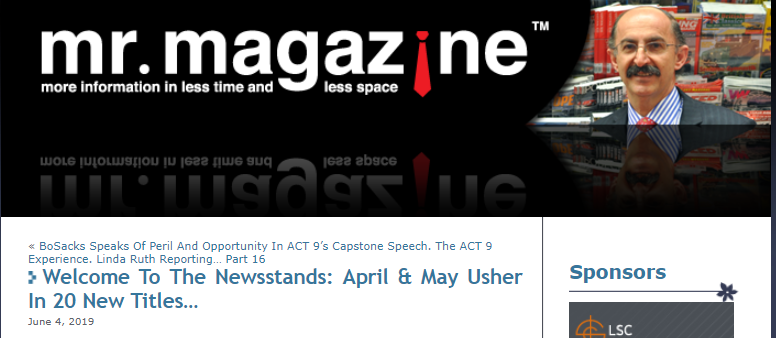 iPainOfficial's tweet photo. Welcome To The Newsstands:  April &amp; May Usher In 20 New Titles... Thank you to #MrMagazine Blog by Samir Husni for spotlighting @iPainLivingMag by @powerofpain  in his latest blog! https://t.co/8NNZEvJ8BA via @mrmagazine https://t.co/e31KJYcpCA