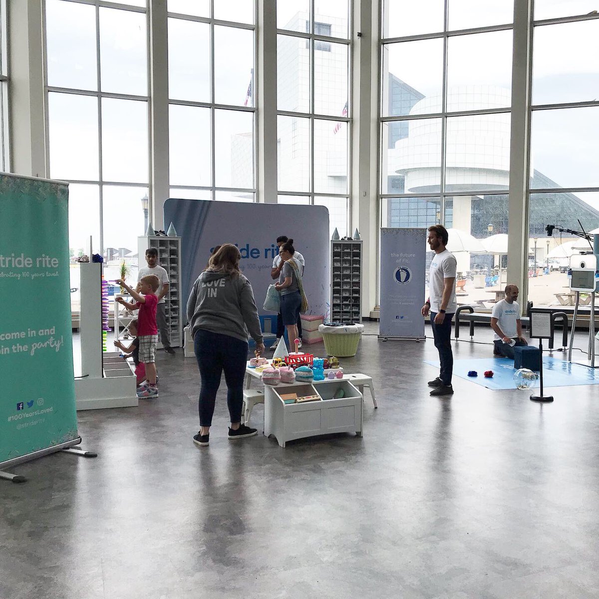 Great Lakes Science Center (@glsciencectr) on Twitter photo Cuteness overload alert! 😍We’re excited to host one of <a href="/striderite/">Stride Rite</a>’s 100th birthday pop-up celebrations! 🎉 Let your child test out their revolutionary foot scanner or create something on the giant Lite Brite wall!👟❤️ Visit them until 5 p.m.! #StrideRiteStyle #StayCuriousCLE Cuteness overload alert! 😍We’re excited to host one of <a href="/striderite/">Stride Rite</a>’s 100th birthday pop-up celebrations! 🎉 Let your child test out their revolutionary foot scanner or create something on the giant Lite Brite wall!👟❤️ Visit them until 5 p.m.! #StrideRiteStyle #StayCuriousCLE