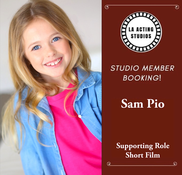 laactingstudio's tweet photo. Studio member booking!
Congrats, Sam!
#TheRountreeMethod #younghollywood #actress #actresslife #shortfilm #bookedit #staytuned #studiomember #laactingstudios https://t.co/SUpXPMxhWa