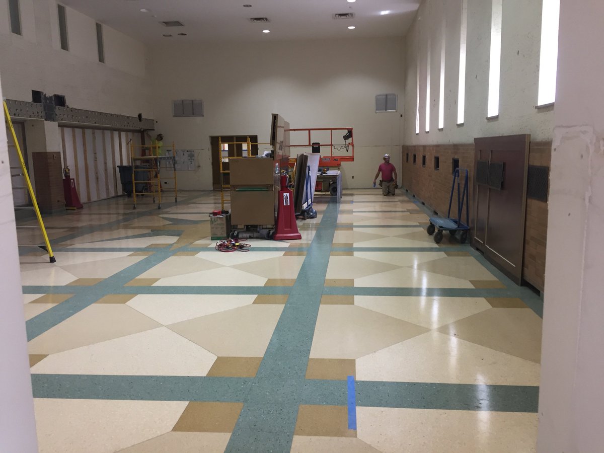 It's finally happening!  After 6 years, we are on to our last capital campaign project.  Renovation of Fellowship Hall has begun and will continue through the end of August.  We can still use the library and Barbour Chapel for now.  Thank to everyone who supported our projects