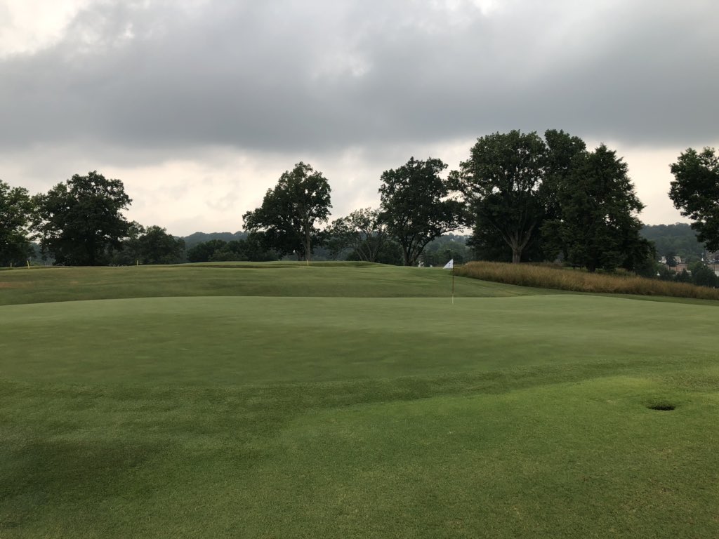 dwilson1907's tweet photo. The beautiful Cherokee Country Club. No surprise that @jsanderson1907 and @mmartin1907 have it looking spectacular. Perfect putting surfaces. Very blessed to have worked for these two guys right out of school and to be able to call them good friends 12 years later. https://t.co/JnCUsznXU6